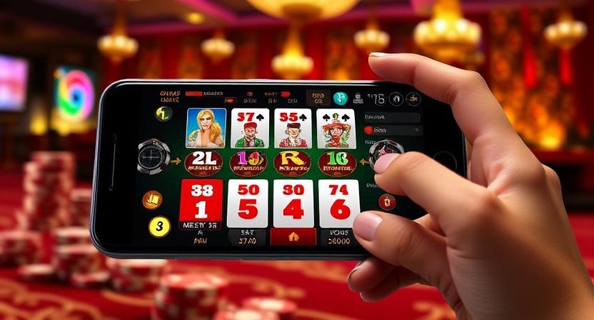 GOLDEN88 mobile casino app interface